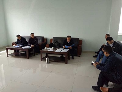 韓曉峰主任應邀為濱州三元家紡講授企業(yè)合同及法律風險防范